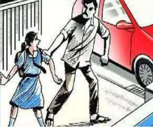 लखनऊ मे दीनदहाड़े छात्रा के अपहरण का प्रयास ?
