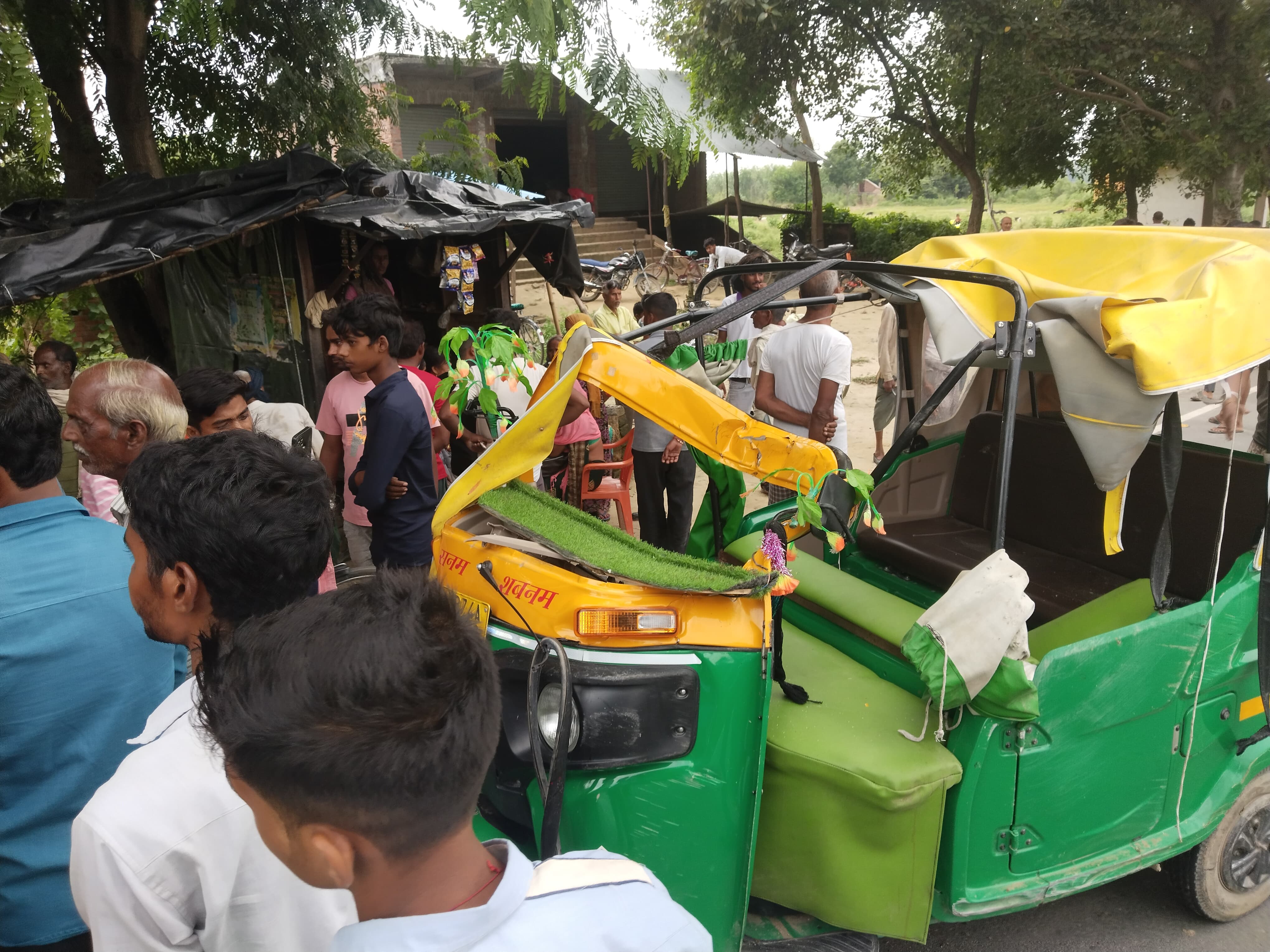 कन्नौज : दो ऑटो आपस में टकराए तीन घायल