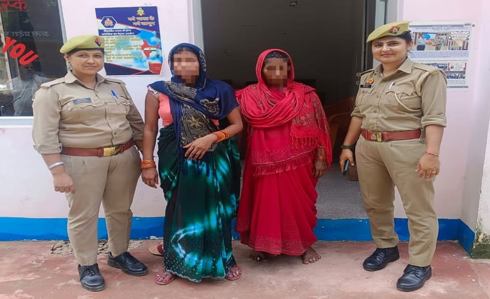 कन्नौज: ज्वैलरी चोरी करने वाली महिलाओं को पकड़ा की कार्रवाई