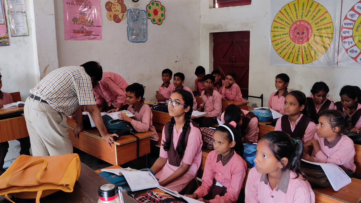 प्रयागराज- विशिष्ट आवश्यकता वाले बच्चों से संबंधित एप की पायलट स्टडी किए जाने हेतु स्कूल शिक्षा एवम साक्षरता विभाग भारत सरकार की टीम