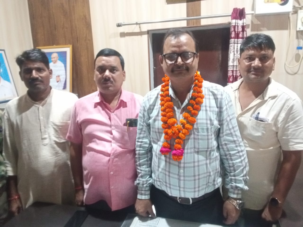 कन्नौज: लगनशीलता का परिणाम है आईएसओ प्रमाण पत्र निरंजन त्रिवेदी