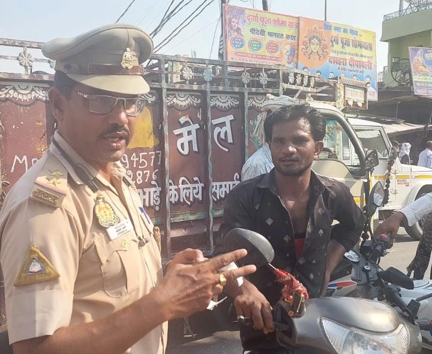 कन्नौज : नाबालिक को वाहन चलाने को कतई न दें– टीएसआई अरशद ?