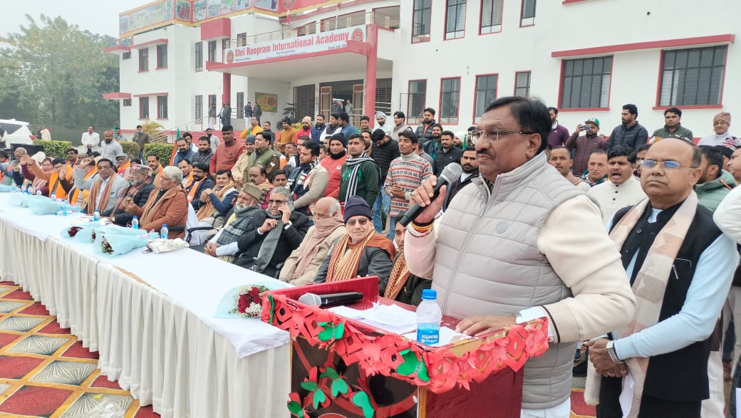 सहारनपुर:मुख्यमंत्री नायब सैनी के स्वागत एवं सम्मान समारोह में सैनी समाज के नेताओं में राजनीतिक शक्ति प्रदर्शन
