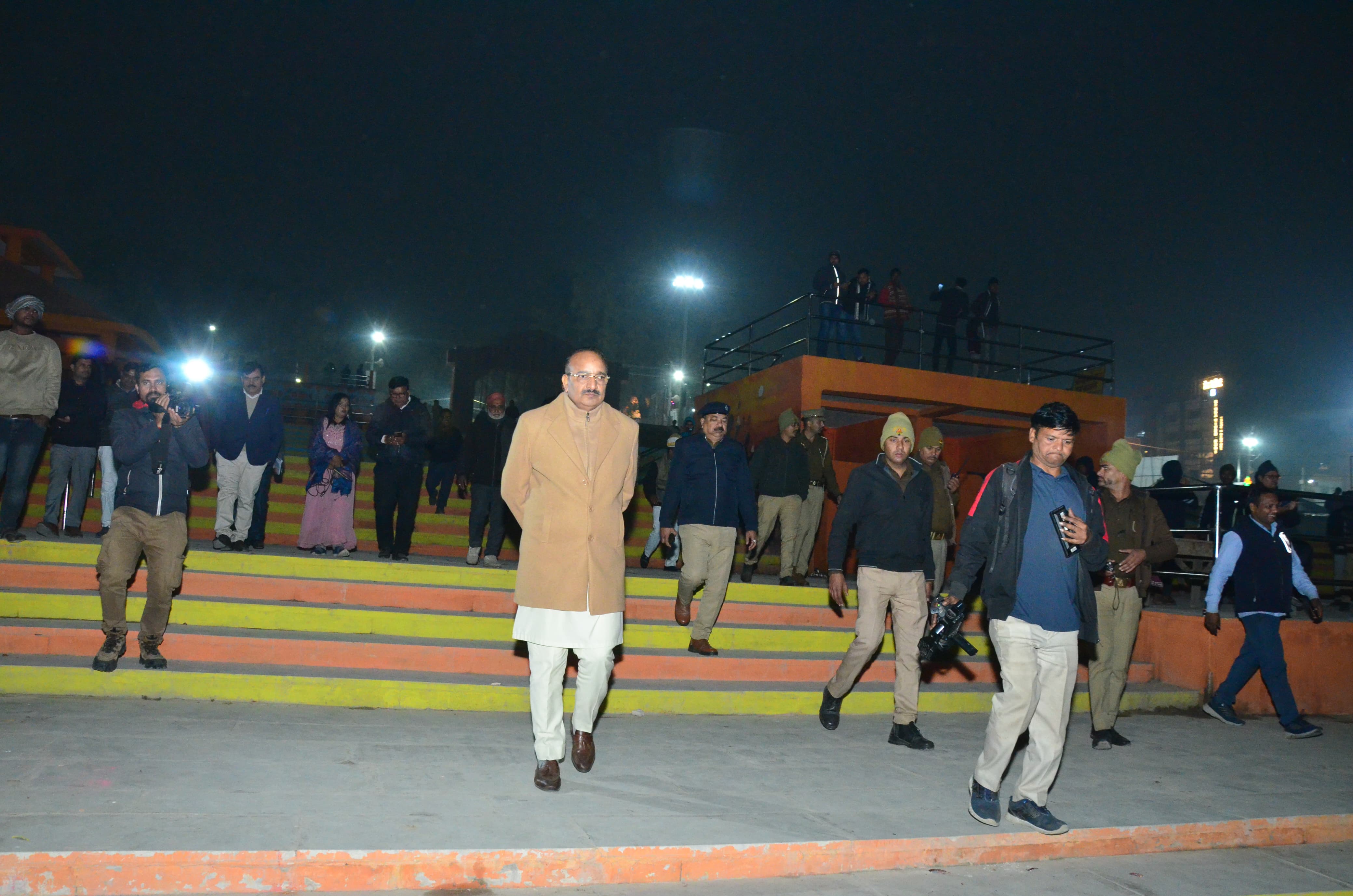 प्रयागराज-राज्य मंत्री स्वतंत्र प्रभार दिनेश प्रताप सिंह ने महाकुम्भं का किया निरीक्ष?