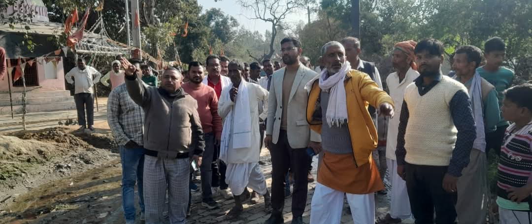 84 कोसी परिक्रमा मार्ग का एसडीएम हरदोई ने जाना हाल।