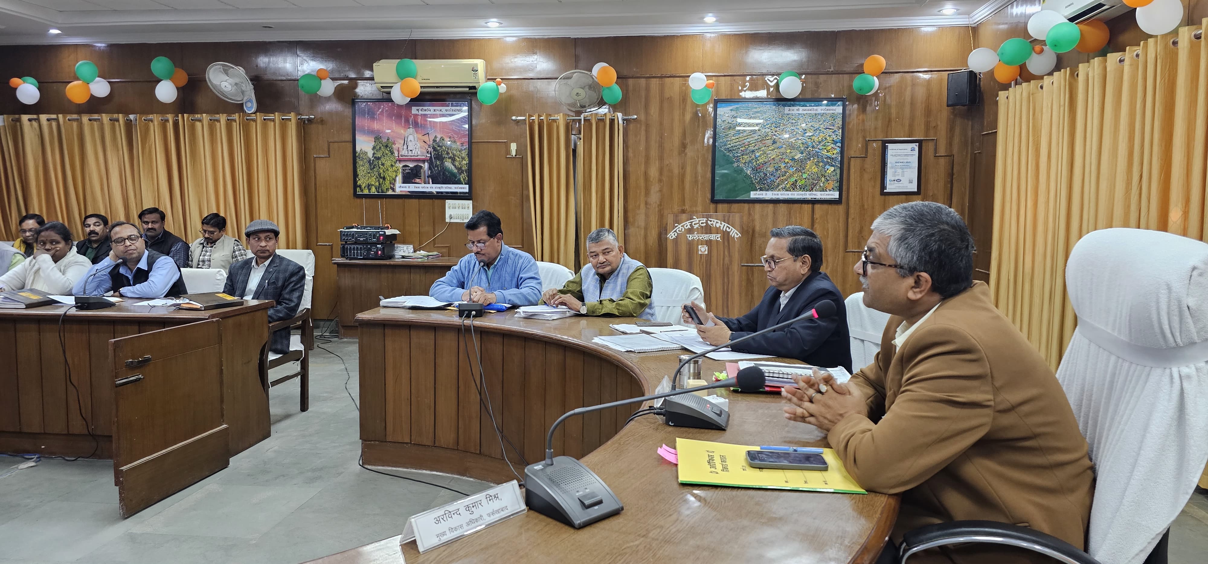 फर्रुखाबाद:गैर संचारी रोगों (एनसीडी) की शत-प्रतिशत स्क्रीनिंग हेतु जिलाधिकारी की अध्यक्षता में बैठक आयोजित हुई।