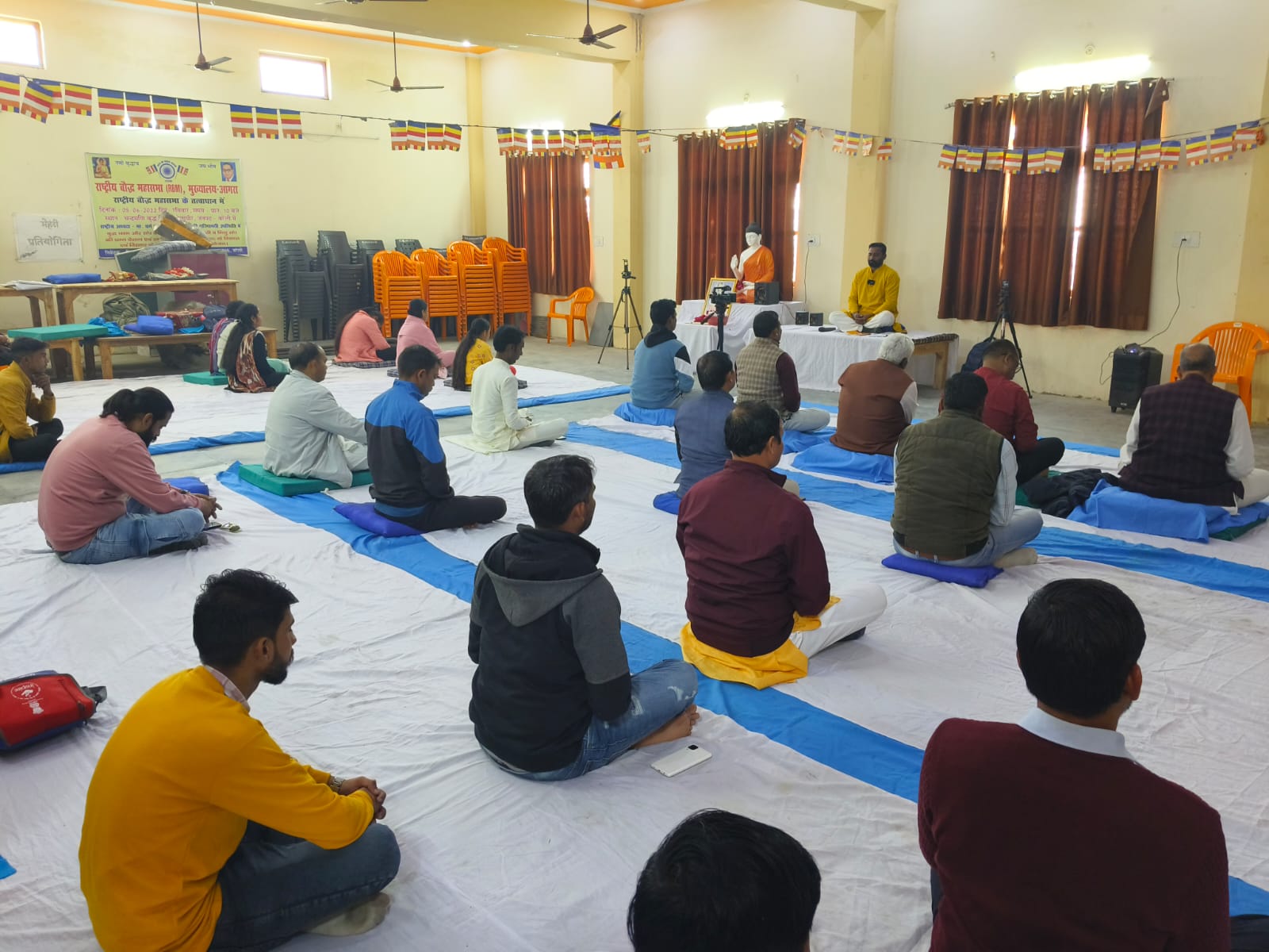 बरेली: संत रविदास जयंती पर विपश्यना ध्यान शिविर का हुआ आयोजन