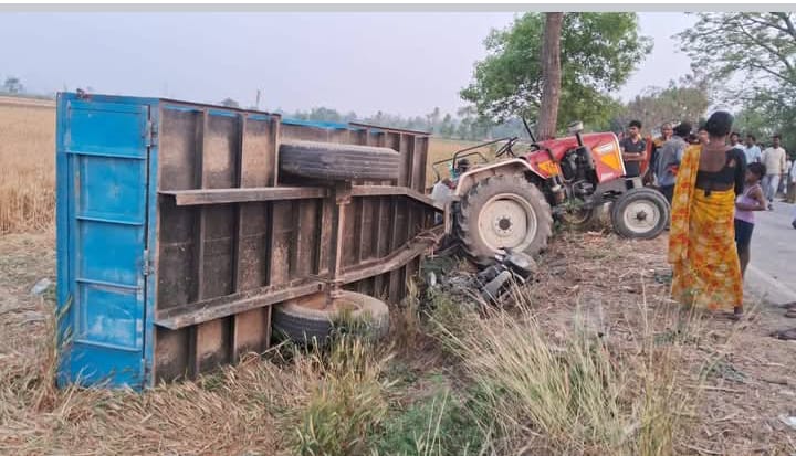 लखीमपुर खीरी : गोला गोकर्णनाथ - मुंडन संस्कार कराकर लौट रहा परिवार हुआ हादसे का शिकार