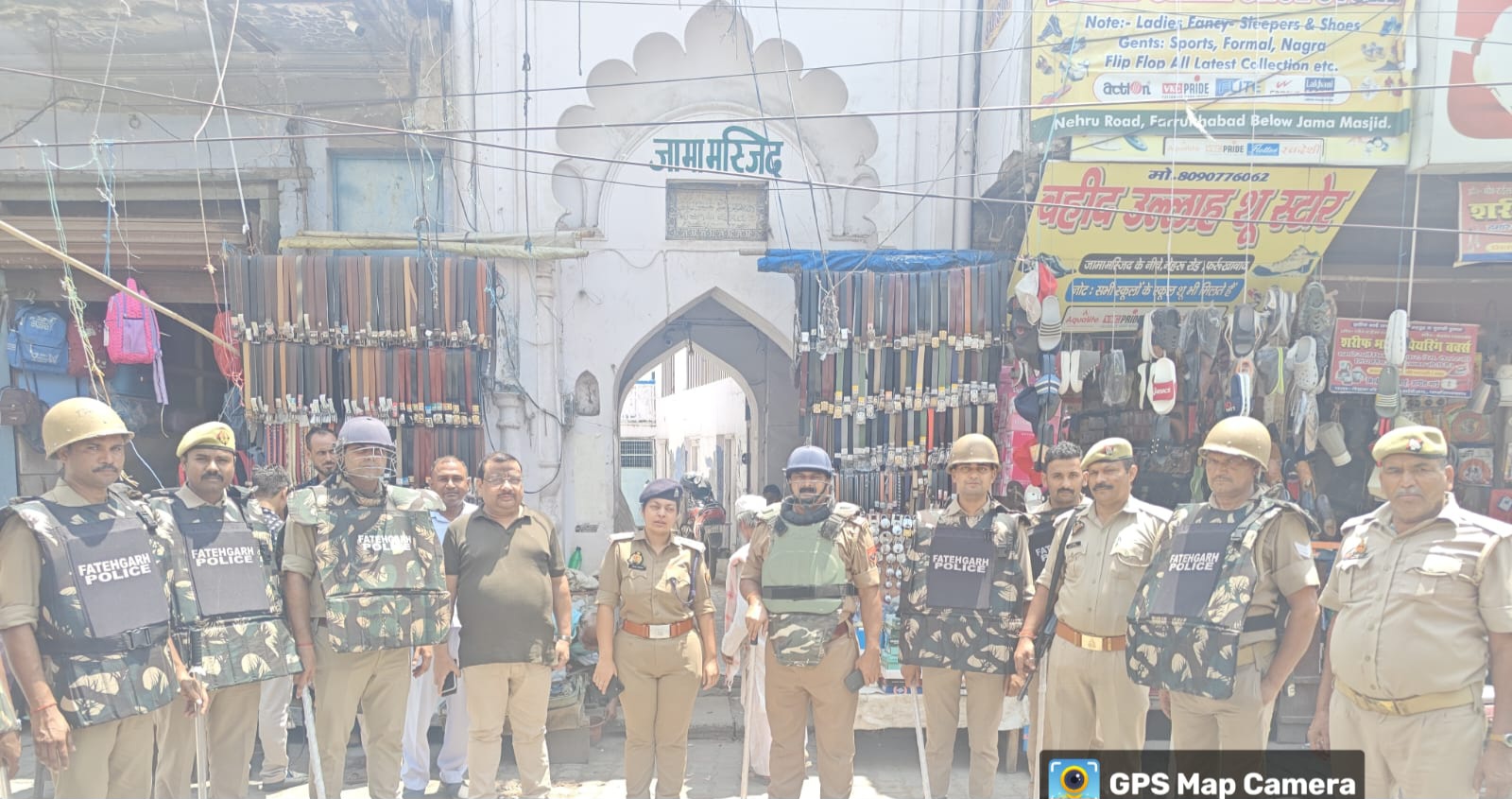 फर्रूखाबाद:प्रशासनिक सतर्कता से जुमा की नमाज सकुशल संपन्न।