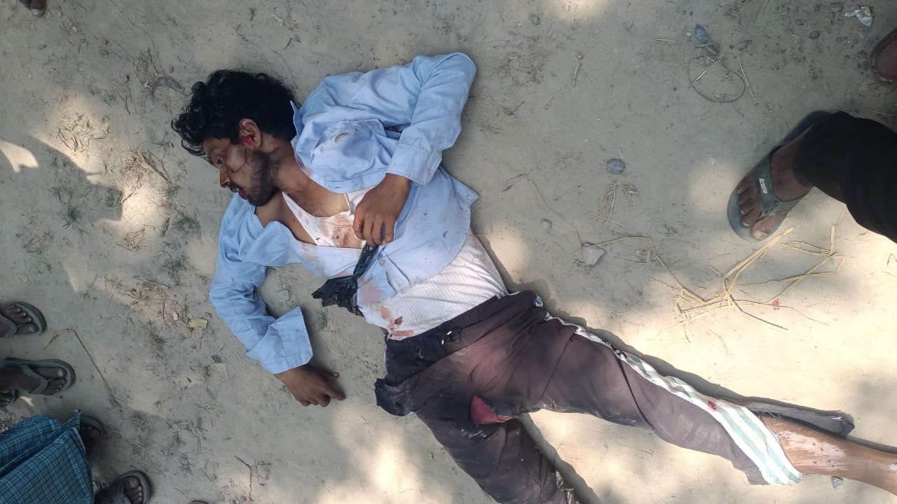 बहराइच:राजी चौराहा पर डंपर की टक्कर से बाइक सवार की मौत, हरदी पुलिस ने शव भेजा पोस्टमार्टम।