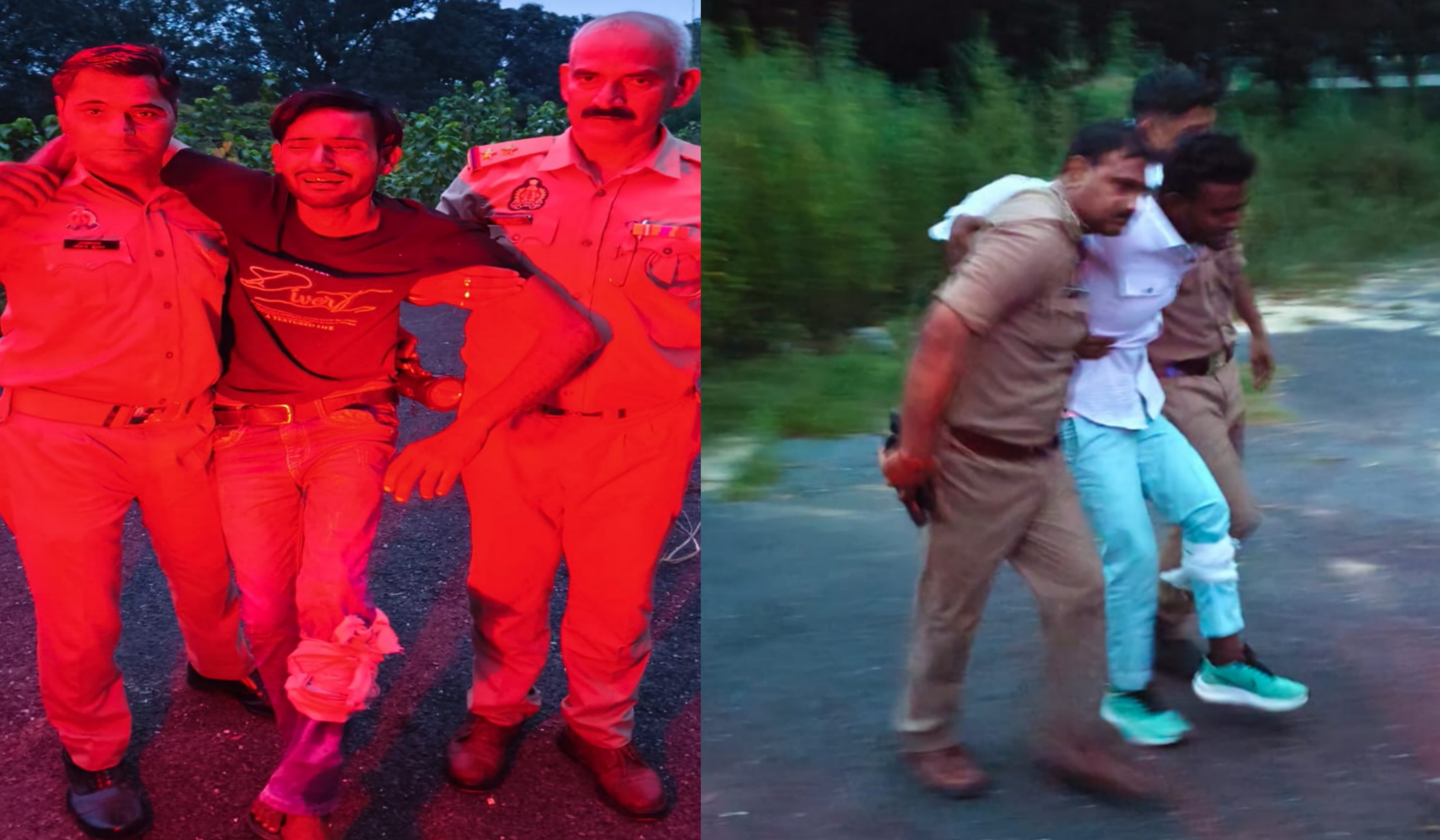 फर्रुखाबाद:कमालगंज पुलिस मुठभेड़ में तीन शातिर अपराधी गिरफ्तार, दो घायल -बड़ी कामयाबी