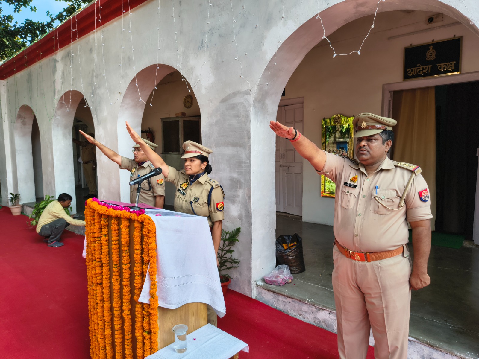 फर्रुखाबाद पुलिस लाइन परिसर में धूमधाम से मनाया गया 79वां स्वतंत्रता दिवस।