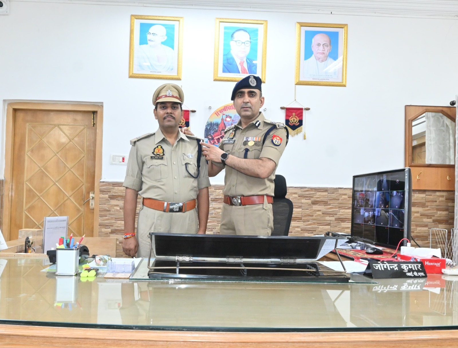 प्रयागराज: सहायक पुलिस आयुक्त सोरांव जंग बहादुर यादव को अपर पुलिस अधीक्षक के पद पर पदोन्नत होने पर मिली शुभकामनाएं