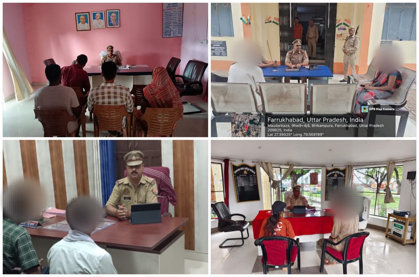 फर्रुखाबाद:पुलिस अधीक्षक के निर्देशन जनसुनवाई, फरियादियों की समस्याओं का हुआ निस्तारण