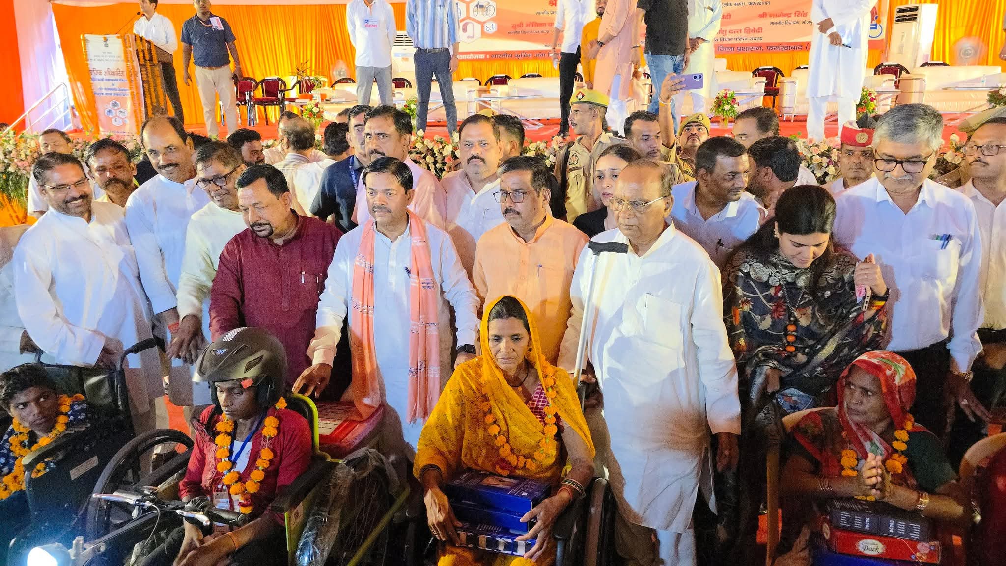 फर्रूखाबाद में निशुल्क सहायक उपकरण वितरण समारोह, दिव्यांगों और वरिष्ठजनों को मिली नई उम्मीद