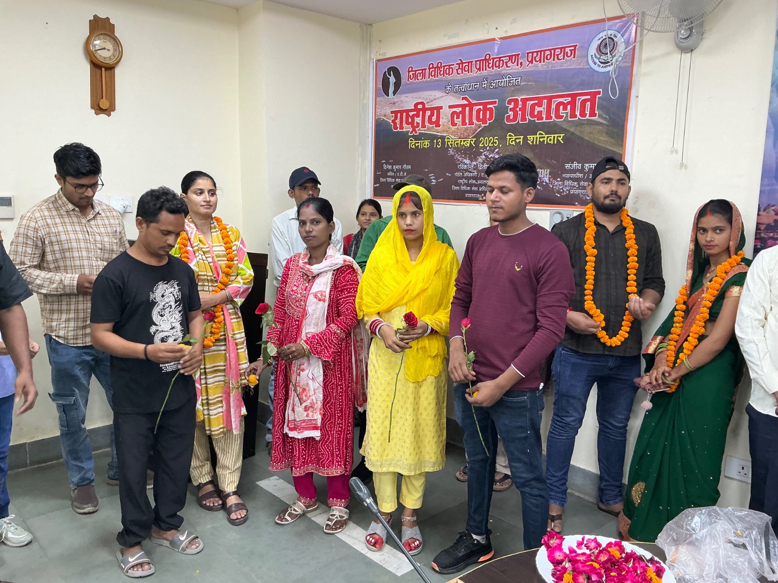 प्रयागराज :राष्ट्रीय लोक अदालत का भव्य आयोजनराष्ट्रीय लोक अदालत में कुल 222148 वादो का रिकार्ड निस्तारण