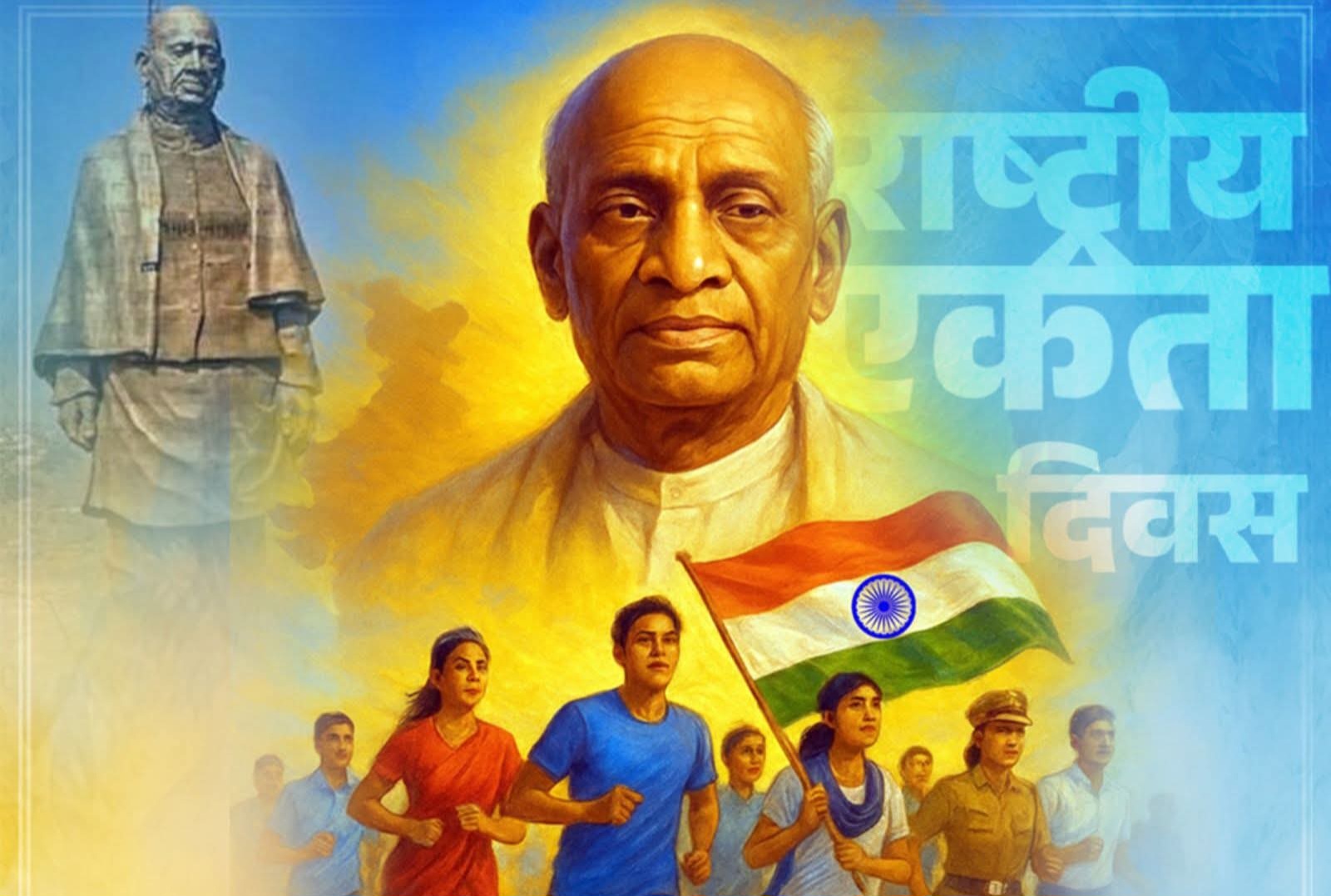 रायबरेली: धूम धाम के साथ मनाई गई लौह पुरुष सरदार बल्लभ भाई पटेल की जयंती