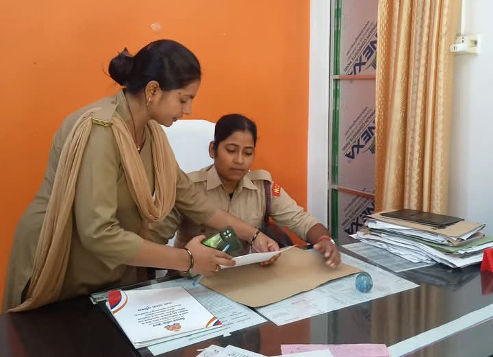 लखीमपुर खीरी : मिशन शक्ति फेस 5.0 अभियान के अंतर्गत युवराज दत्त  महाविद्यालय की बीए द्वितीय वर्ष की छात्रा छाया वर्मा बनी खीरी की थाना प्रभारी