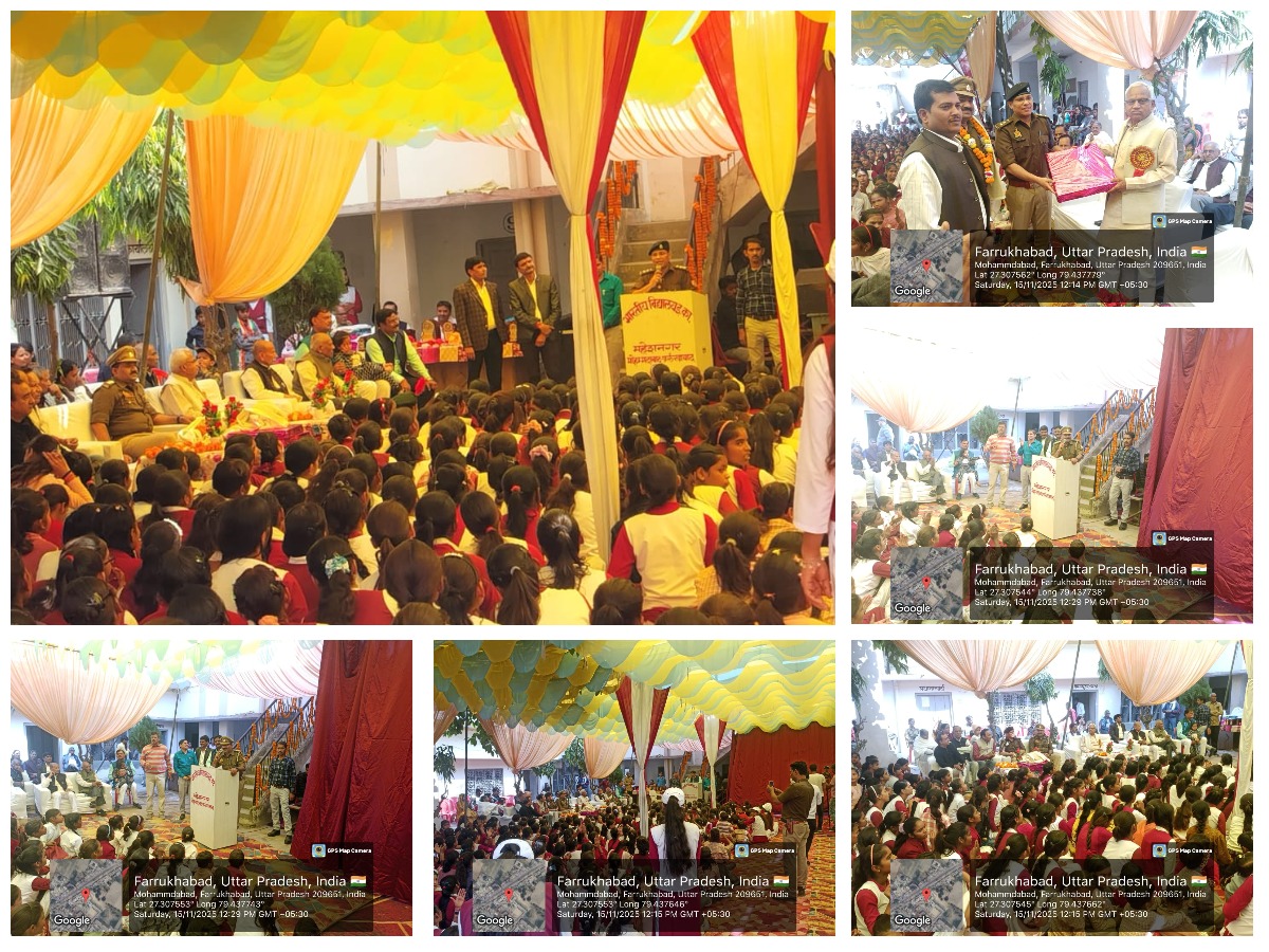 फर्रुखाबाद: मोहम्मदाबाद में यातायात जागरूकता कार्यक्रम, विद्यार्थियों ने ली सड़क सुरक्षा की शपथ