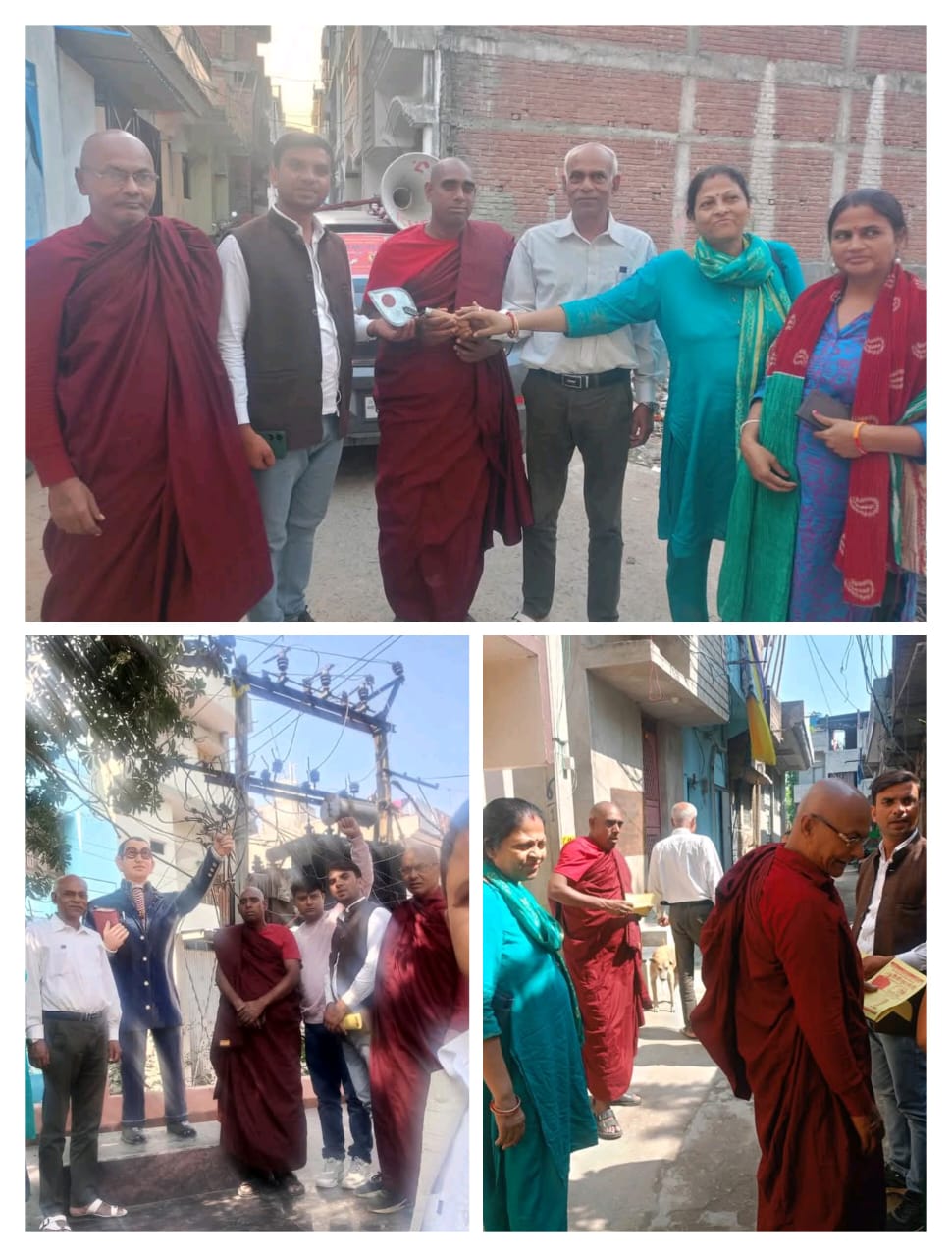 बिहार प्रदेश: पूर्व प्रदेश अध्यक्षा ने भेंट किया चुनाव चिन्ह करनी