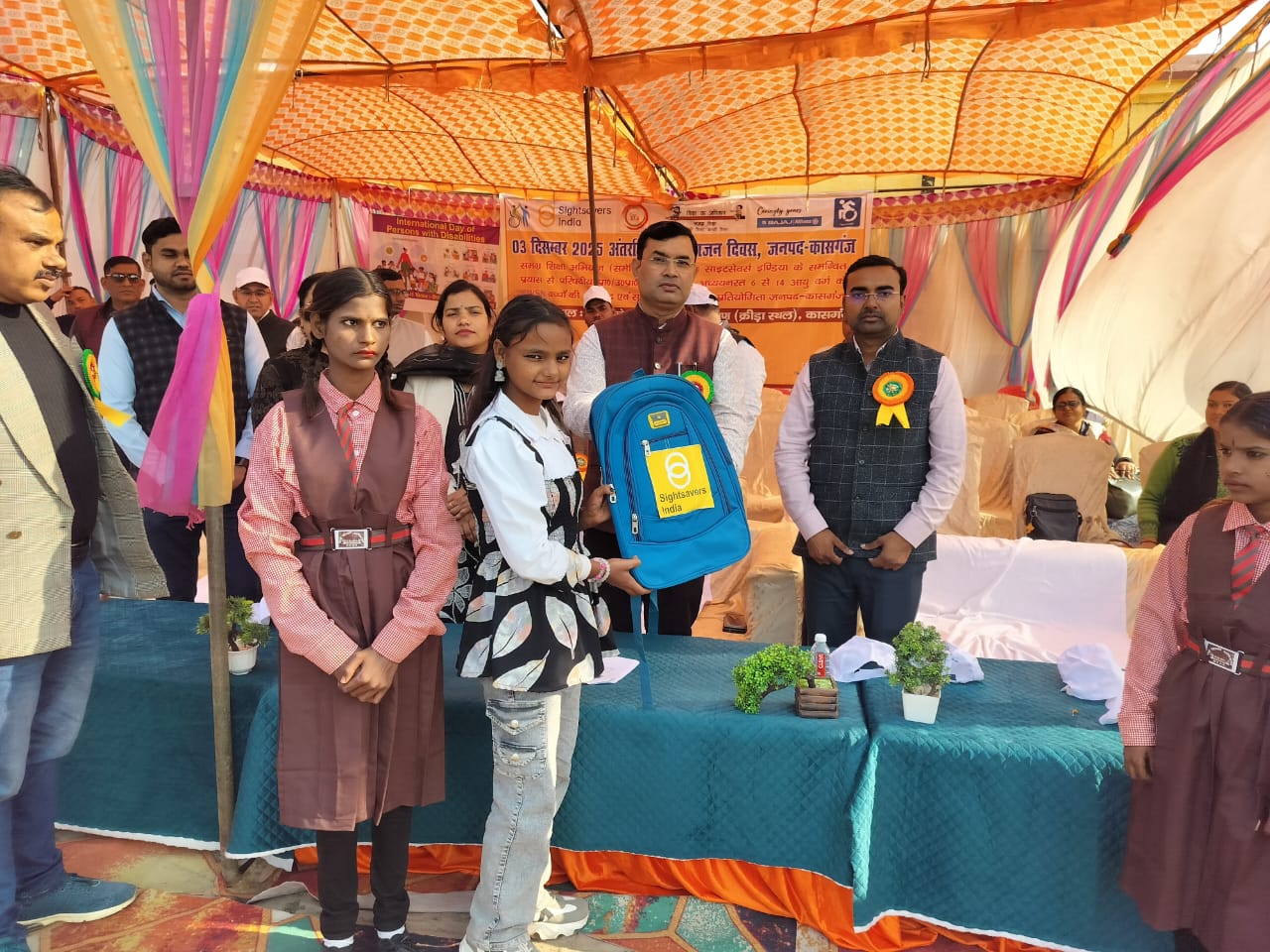 कासगंज: दिव्यांग दिवस पर आयोजित हुई खेलकूद प्रतियोगिताएं