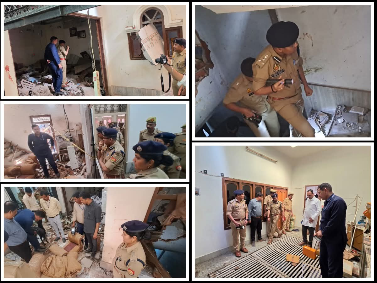 फर्रुखाबाद में पूर्व विधायक के घर विस्फोट, 6 घायल — जांच में जुटीं ATS और फॉरेंसिक टीमें
