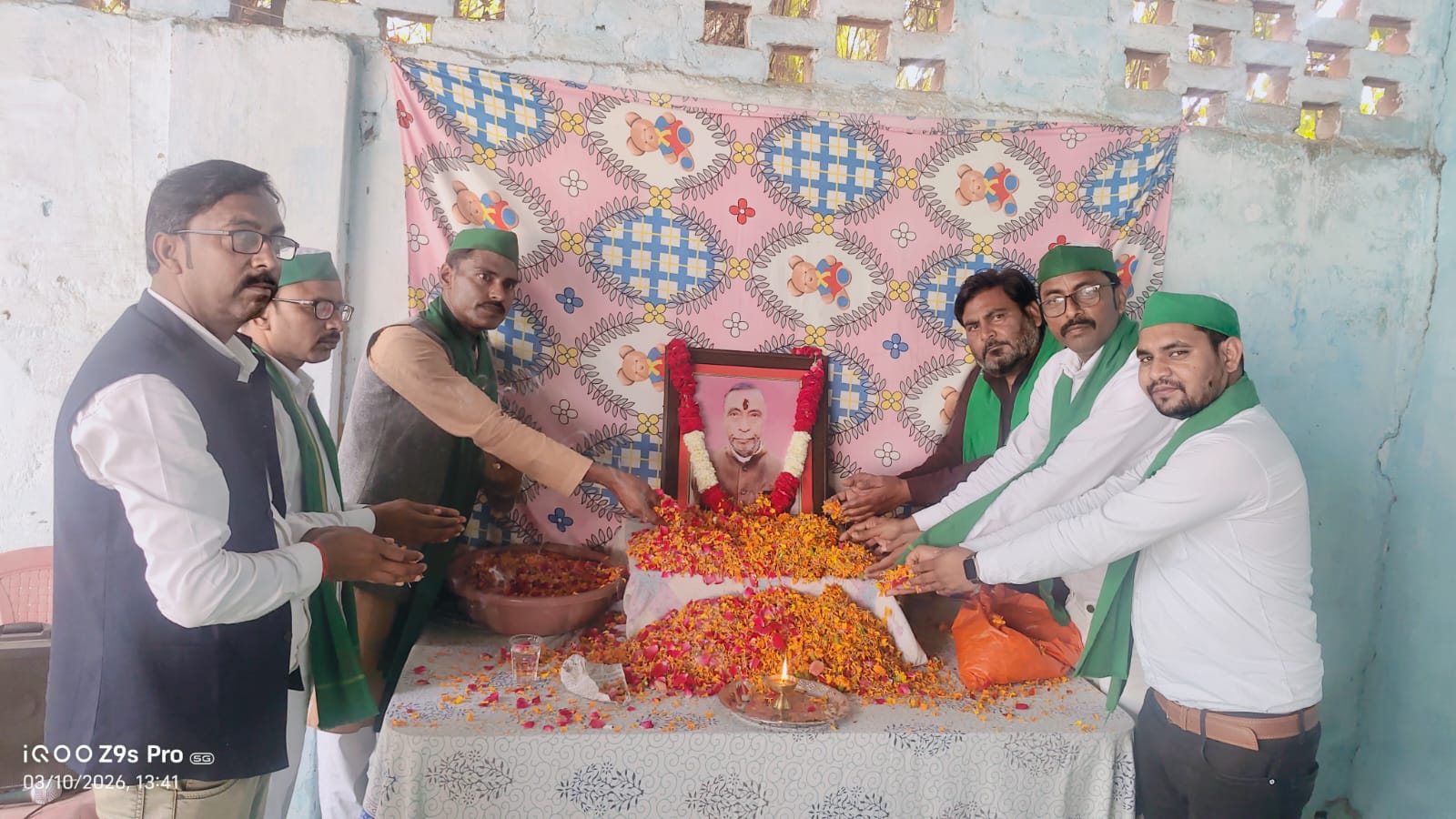 फर्रुखाबाद: बाबू राजेन्द्रनाथ कटियार की 7वीं पुण्यतिथि पर किसानों ने दी श्रद्धांजलि, भाकियू टिकैत कार्यालय में होली मिलन कार्यक्रम आयोजित