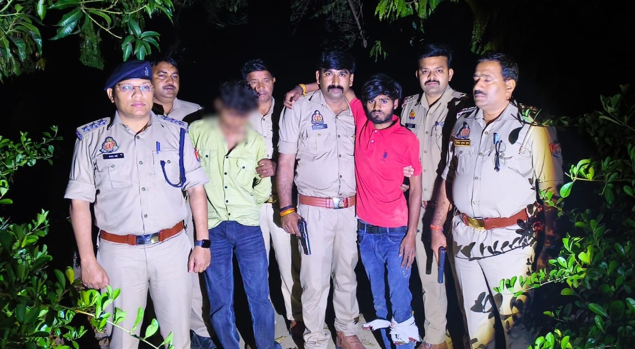 फर्रुखाबाद: पुलिस मुठभेड़ में लूट का आरोपी घायल, एक बाल अपचारी सहित गिरफ्तार