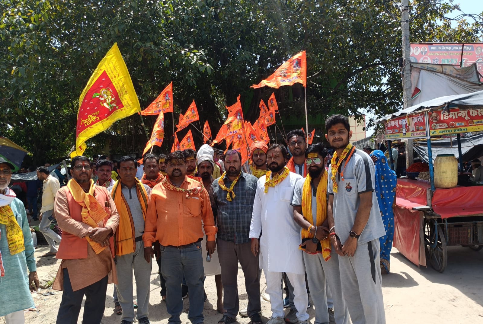 फर्रुखाबाद में रामोत्सव पर भव्य शोभा यात्रा, श्रद्धालुओं ने लिया बढ़-चढ़कर भाग
