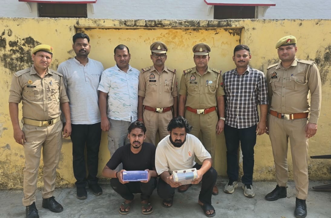 फर्रुखाबाद: साइबर थाना फतेहगढ़ पुलिस की बड़ी कार्रवाई, दो साइबर ठग गिरफ्तार