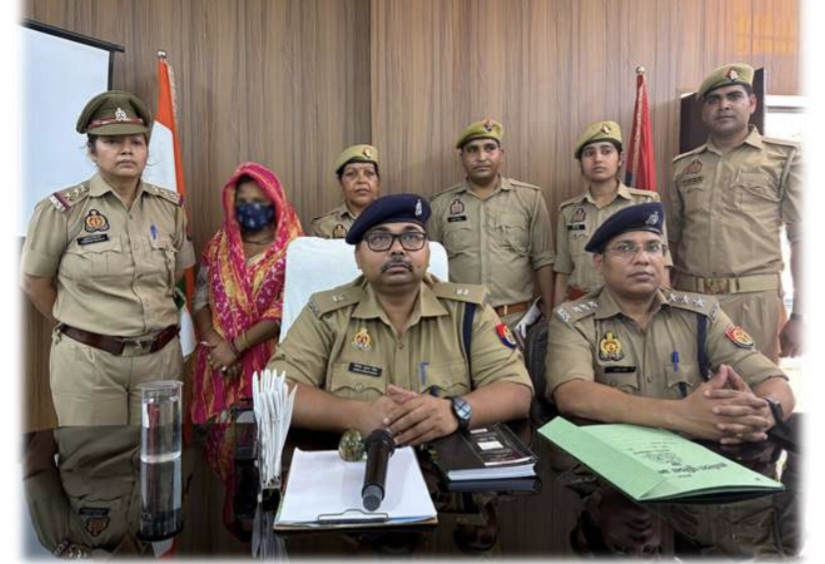 फर्रुखाबाद के चर्चित मुकदमे में महिला अभियुक्त गिरफ्तार, जहानगंज पुलिस ने की कार्रवाई