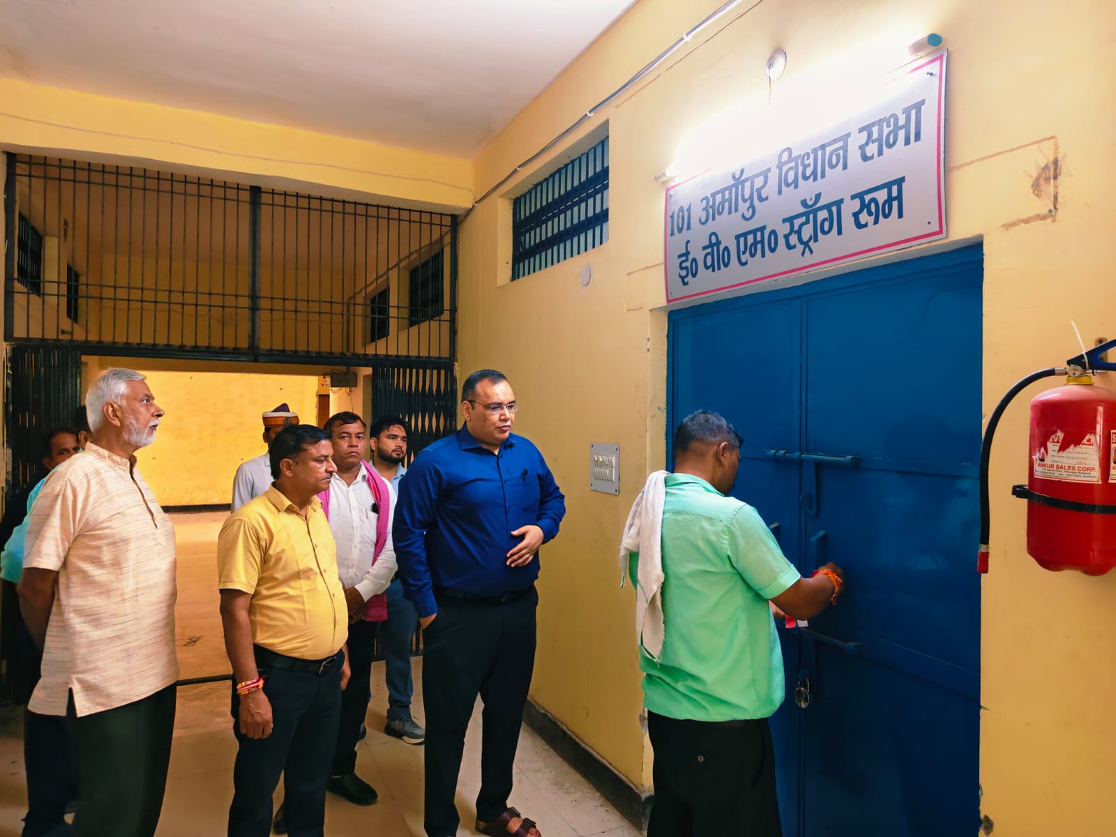 कासगंज :आगामी विधानसभा चुनाव 2027के दृष्टिगत evm बीवीपेट वेयरहाउस खोले गए