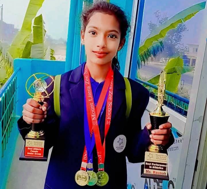 फर्रुखाबाद की होनहार धाविका रौनक शाक्य का SAI में चयन, जिले का नाम रोशन करने पर बधाइयों का लगा तांता