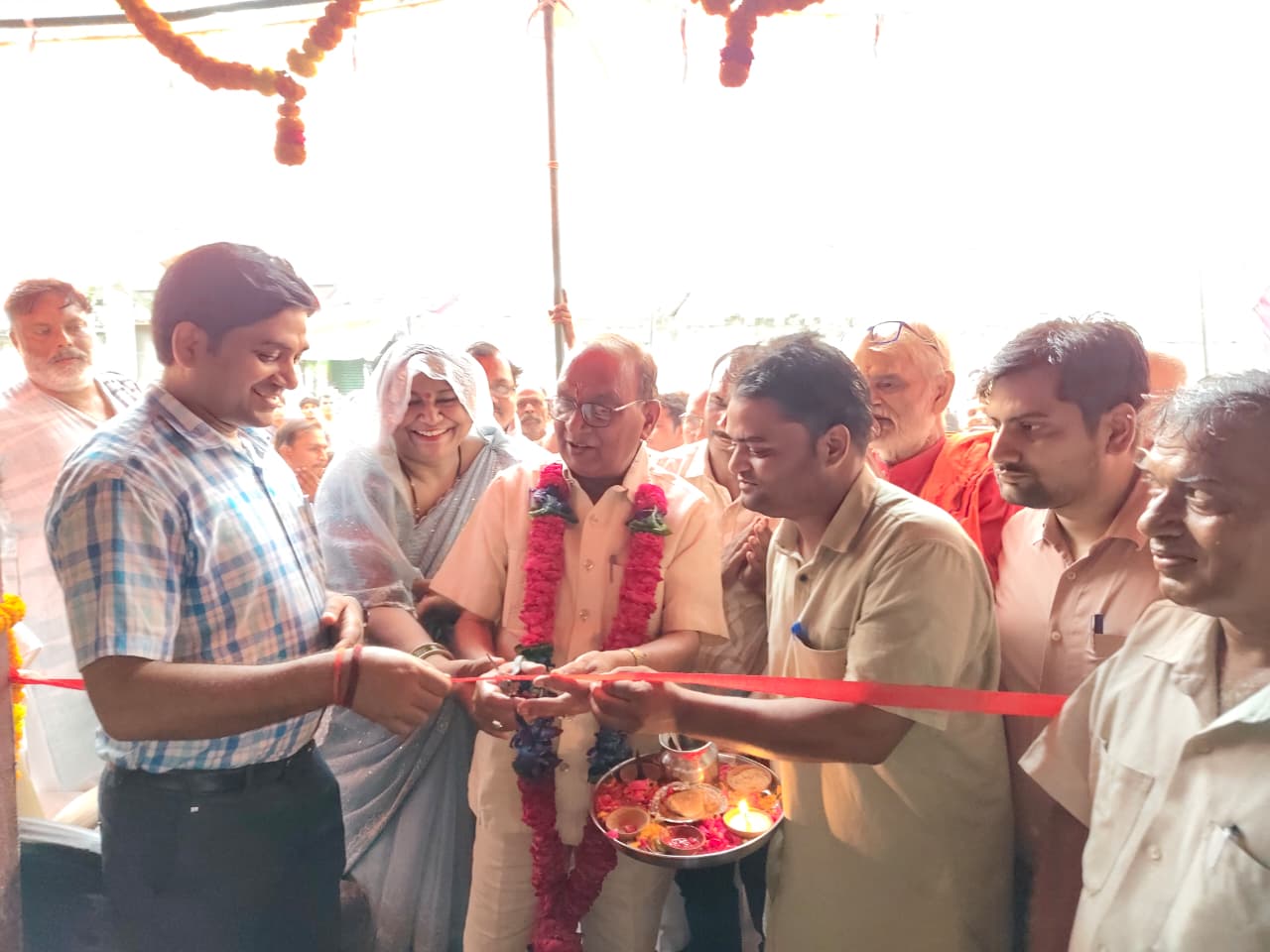 फर्रुखाबाद:ग्राम पंचायत सिरौली में अन्नपूर्णा भवन का विधायक सुशील शाक्य ने किया लोकार्पण