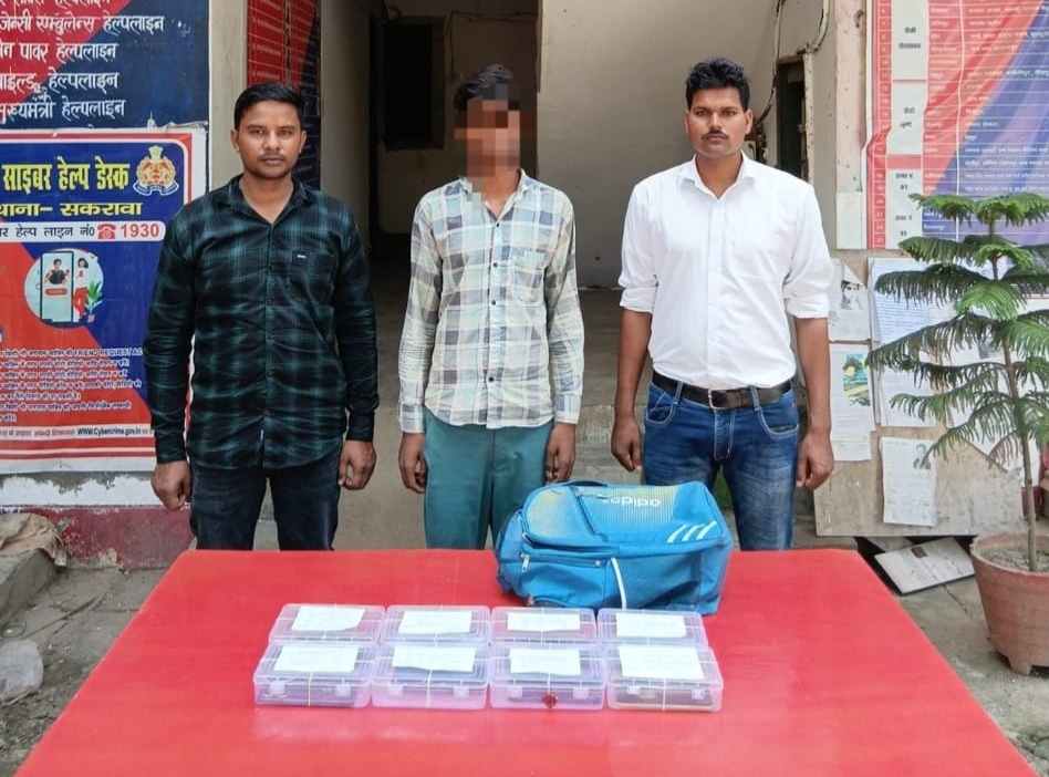कन्नौज: सकरावा पुलिस ने 24 घंटे में चोरी के मुकदमे में वांछित बाल अपचारी को 8 मोबाइल फोन सहित लिया अभिरक्षा में