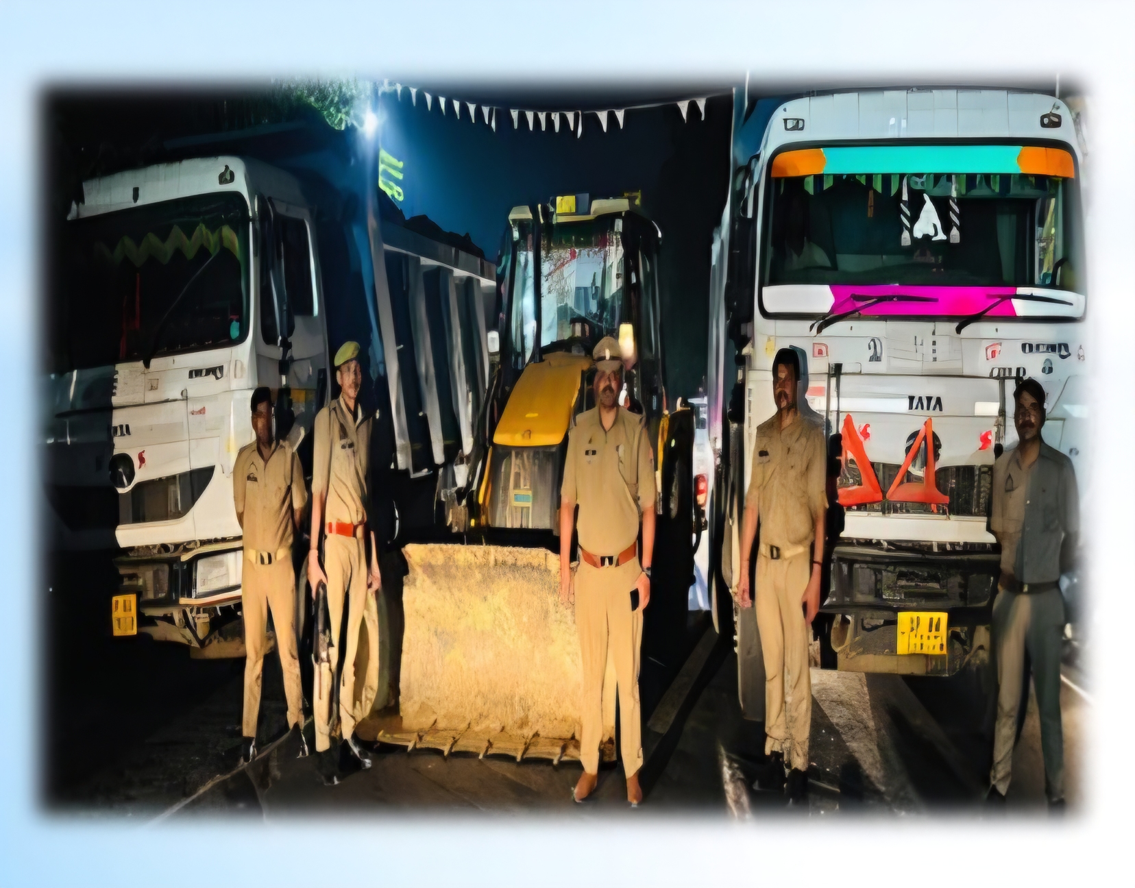 अवैध खनन पर फर्रुखाबाद फतेहगढ़ पुलिस का बड़ा प्रहार: मऊदरवाजा पुलिस ने ग्राम रानीगढ़ से 1 जेसीबी और 2 डम्पर सीज किए