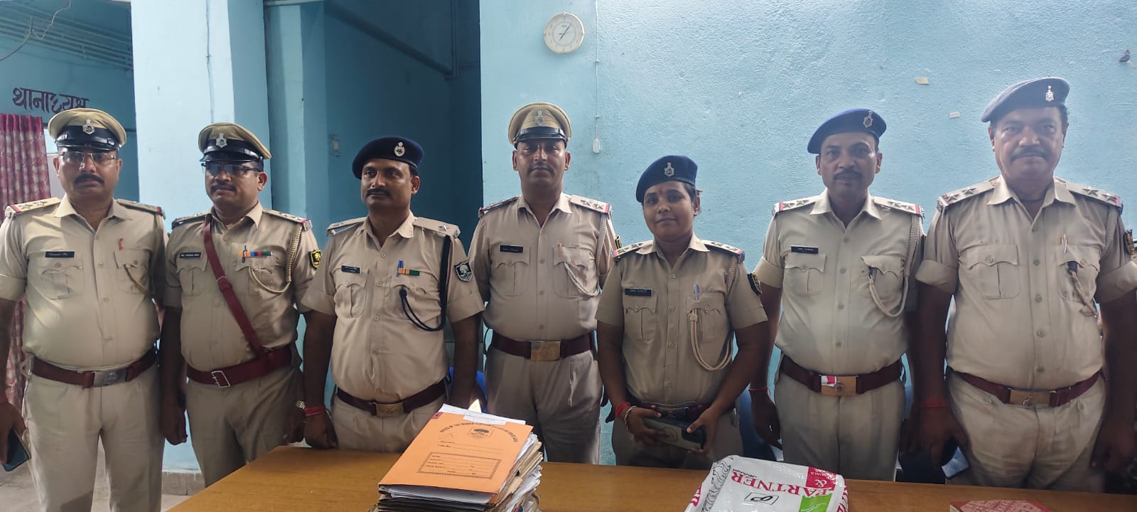 गया में पुलिस पदाधिकारियों की प्रोन्नति 
