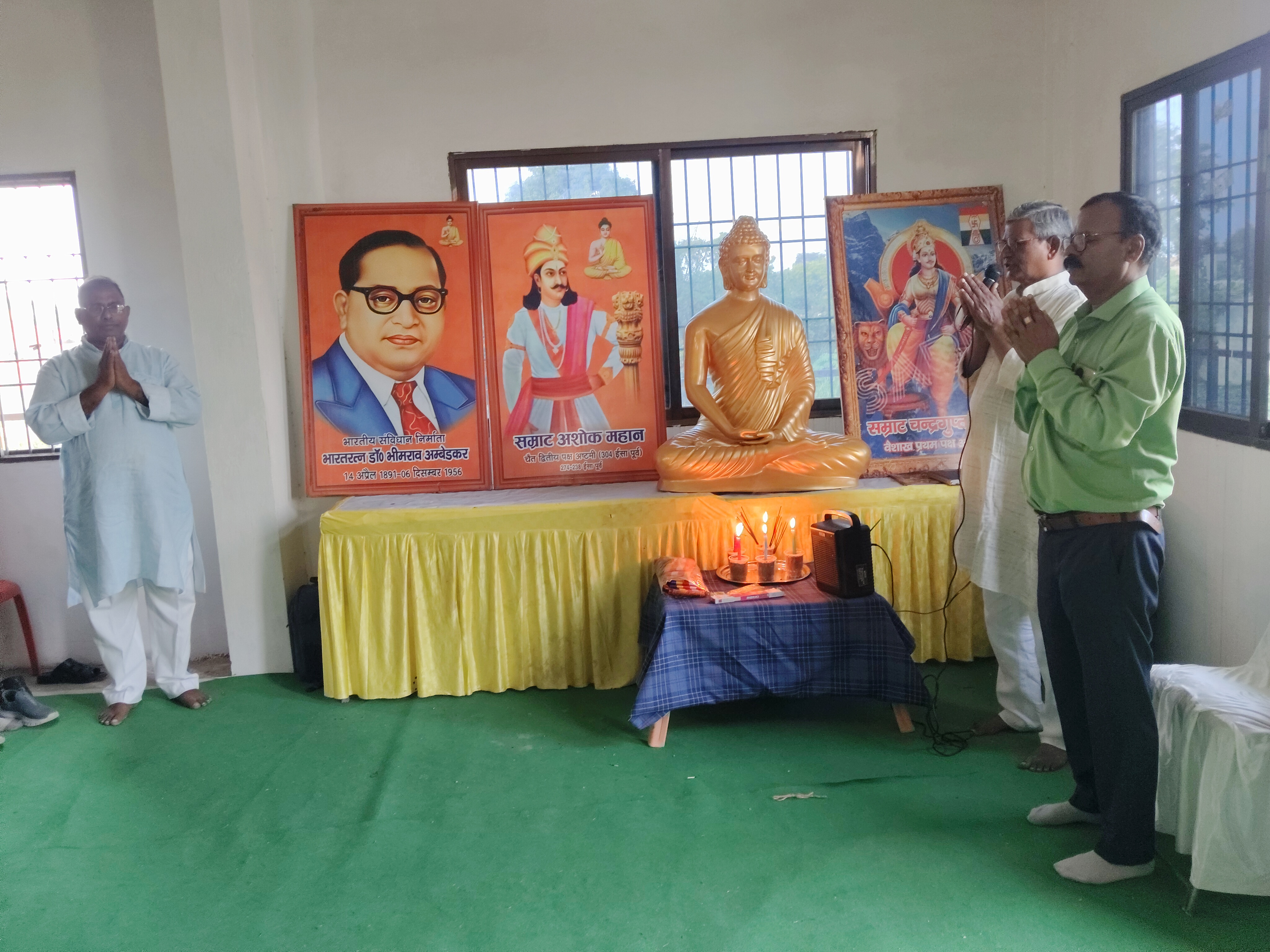 जौनपुर :सम्राट अशोक भवन पर' सामाजिक समरसता ही राष्ट्र की आत्मा है - सम्राट अशोक से संविधान तक की यात्रा, कार्यक्रम हुआ सम्पन्न 