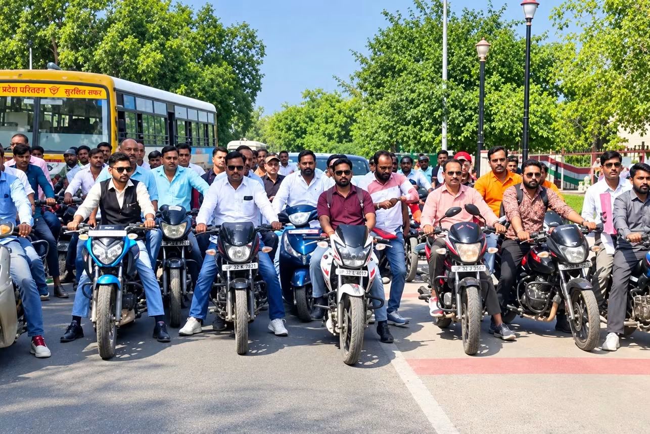 फर्रुखाबाद:सोशल मीडिया पर ब्राह्मण समाज के खिलाफ कथित आपत्तिजनक टिप्पणी के विरोध में सर्व समाज का प्रदर्शन, कार्रवाई की मांग