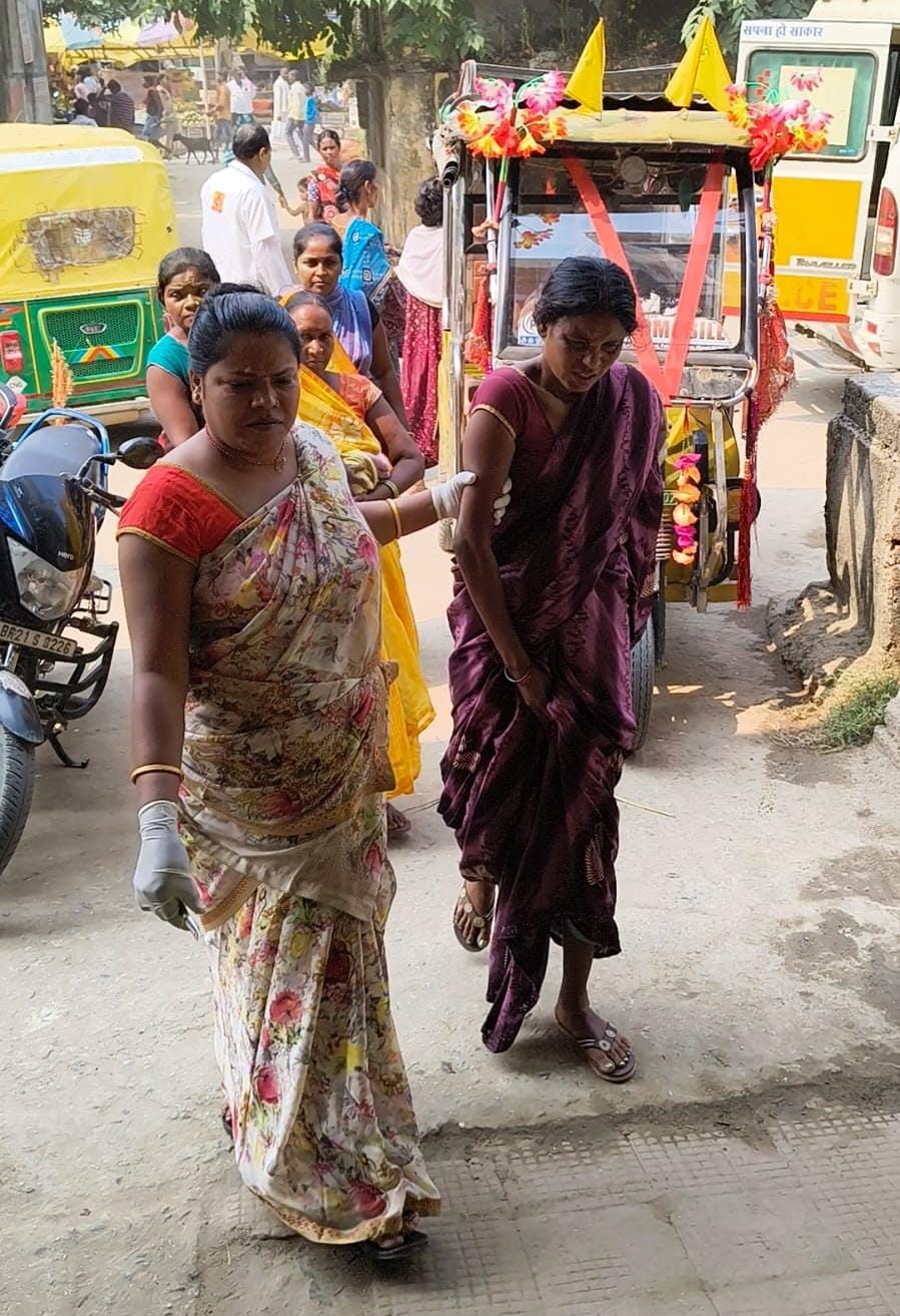 रजौली में स्वास्थ्य विभाग की पोल खुला