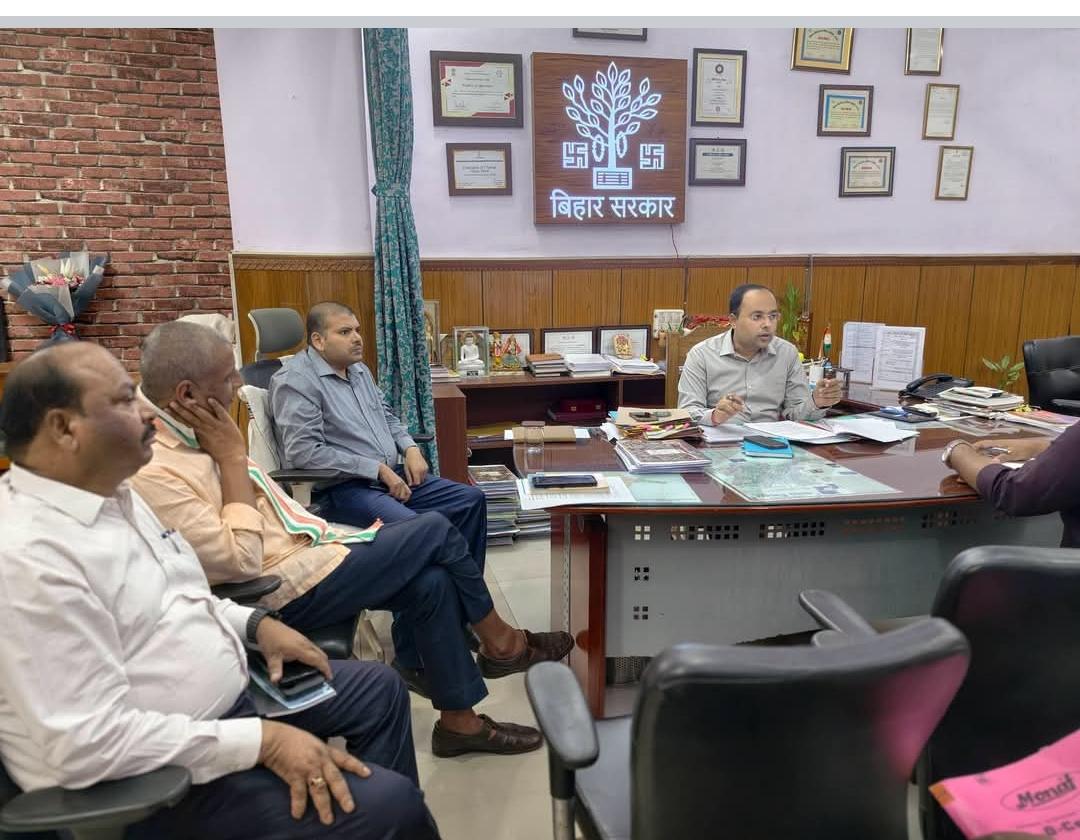 गया:फल्गु का जीर्णोद्धार, पर्यावरण और भू जल को लेकर समाहरणालय में बैठक