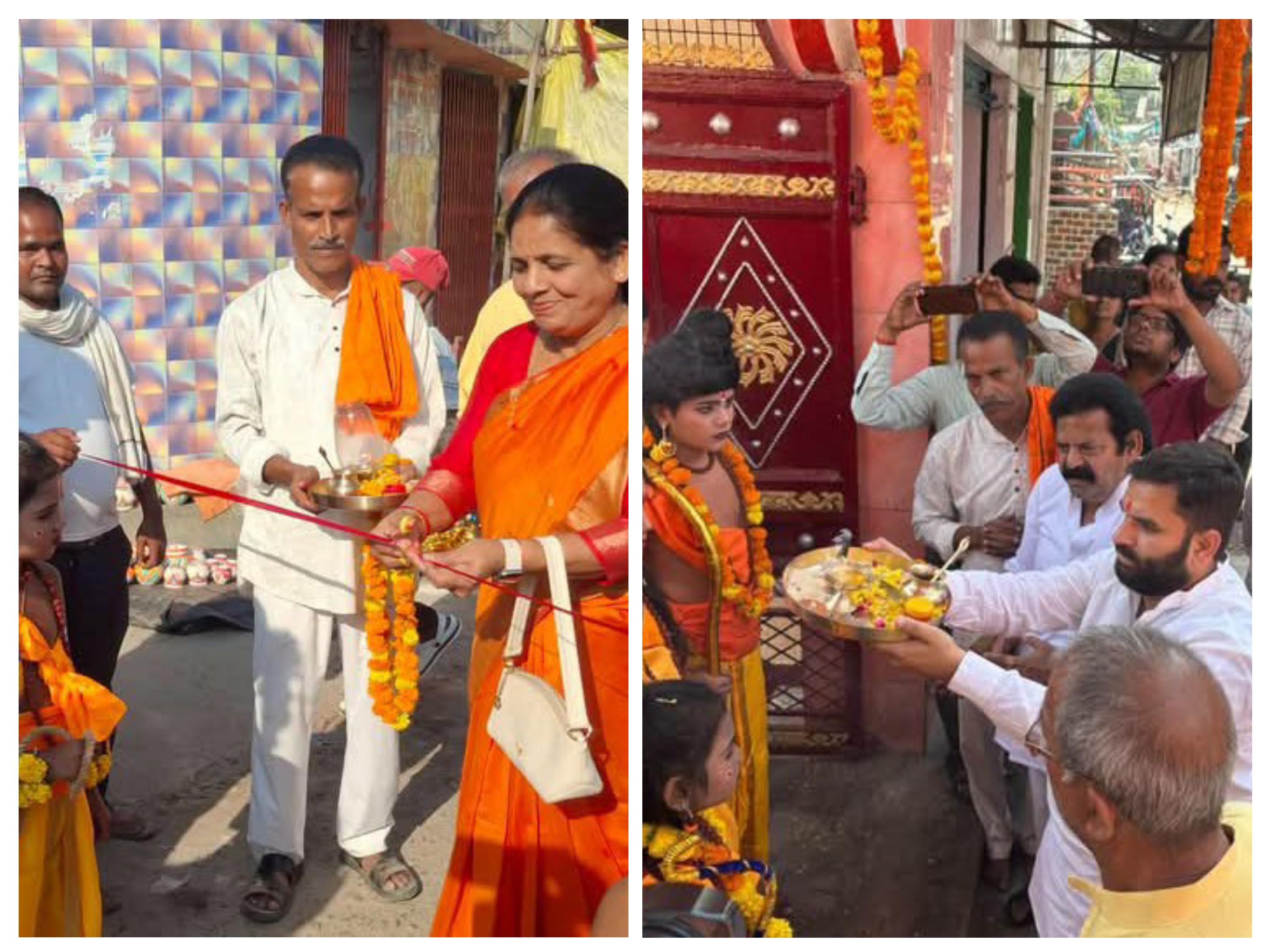 लखीमपुर खीरी :  बाल्मीकि जयंती पर निकाली भव्य शोभायात्रा, पुष्प वर्षा से जगह-जगह हुआ भव्य स्वागत