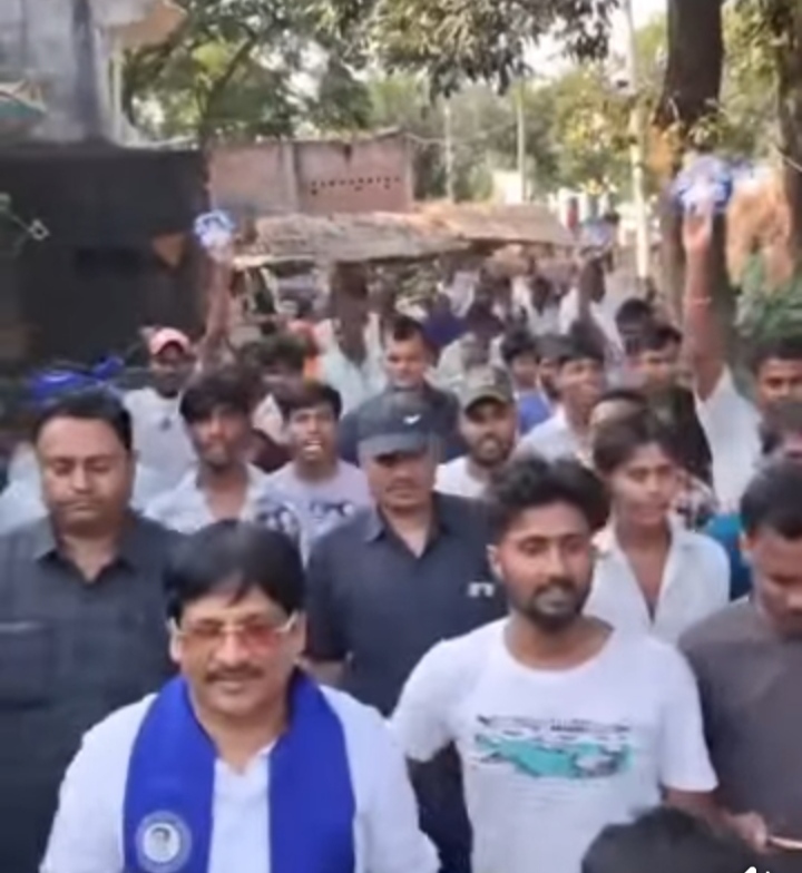 बसपा प्रभारी /प्रत्याशी जुल्फिकार उर्फ गामा का क्षेत्रो में जनसंपर्क जारी 