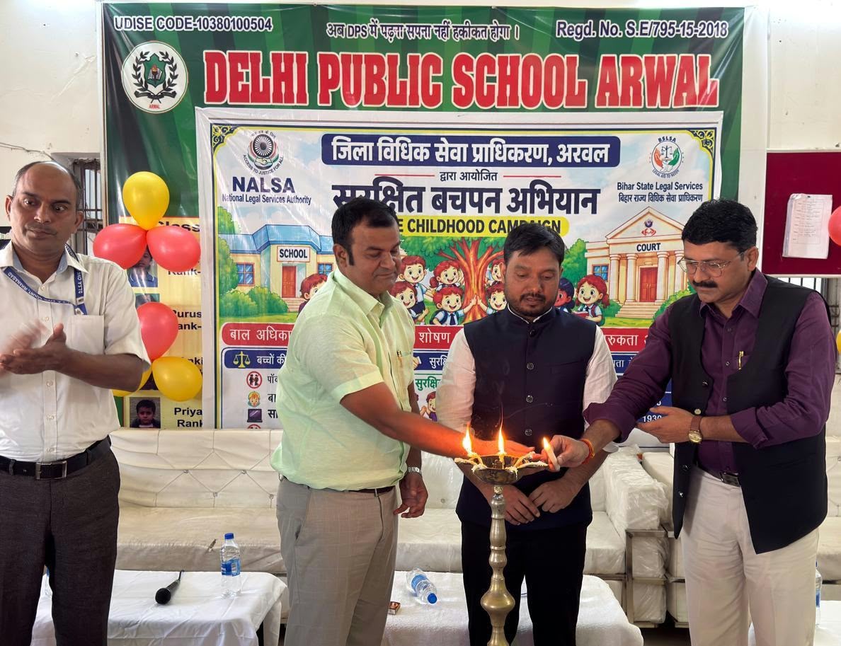 अरवल: सुरक्षित बचपन अभियान के तहत बच्चों को किया गया जागरूक